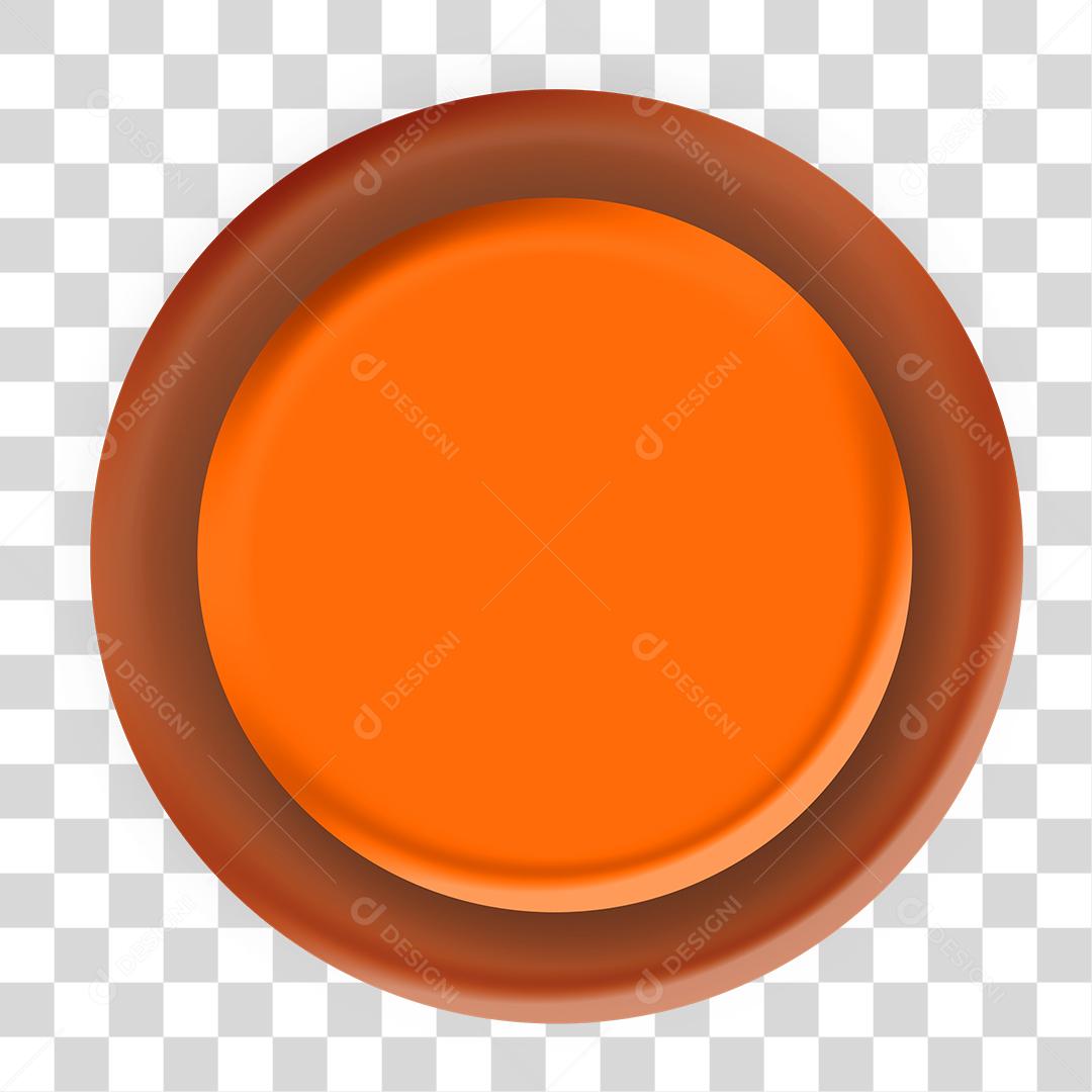 Botão de formas geometrica