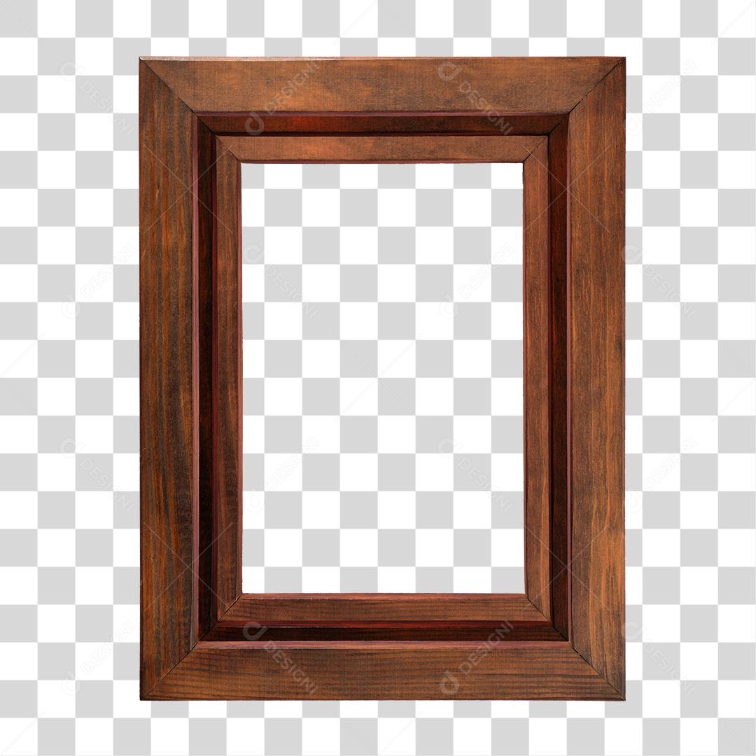 Quadro de madeira rustica