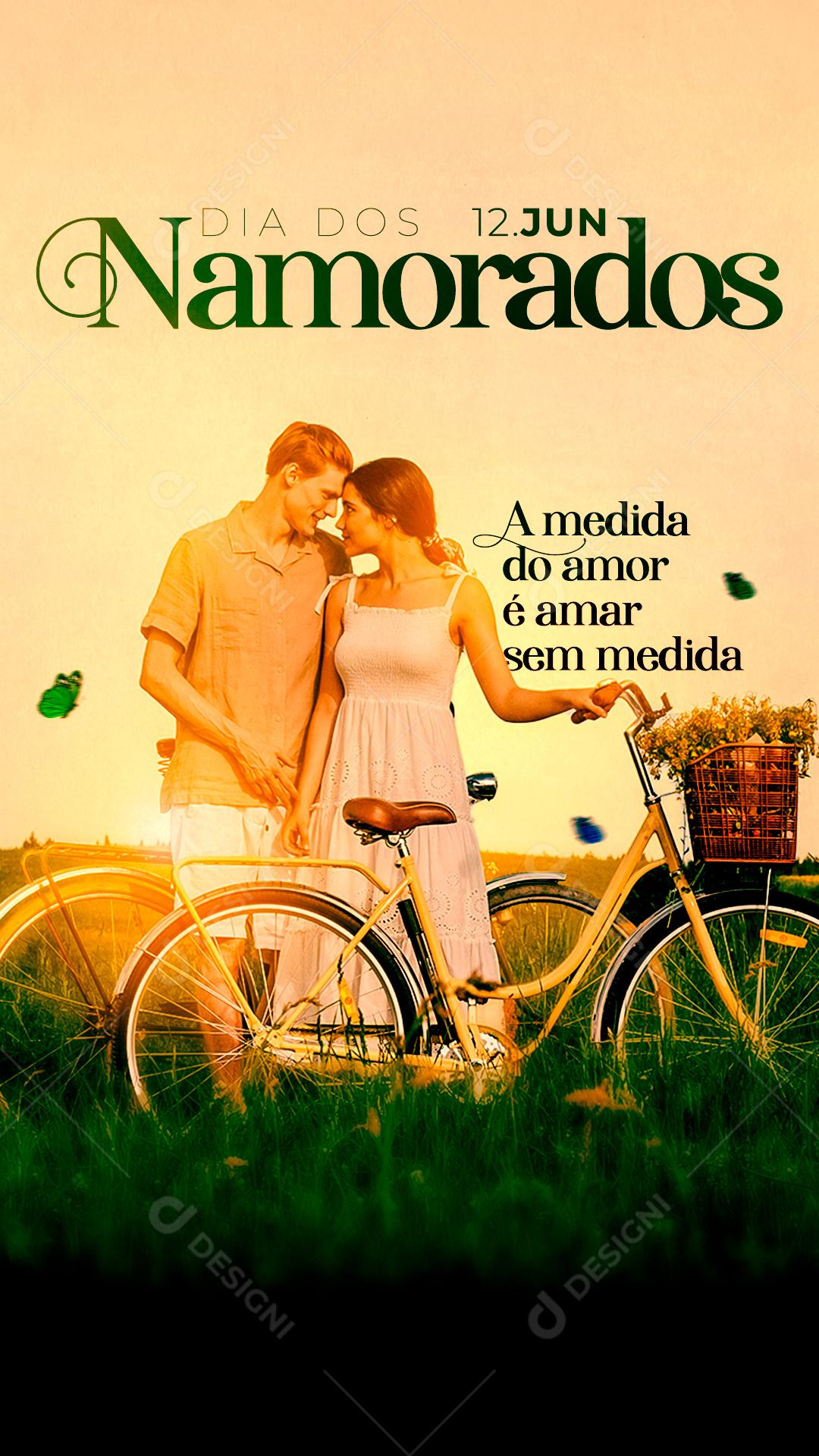 Dia Dos Namorados Data Comemorativa 12 De Junho Social Media PSD Editável