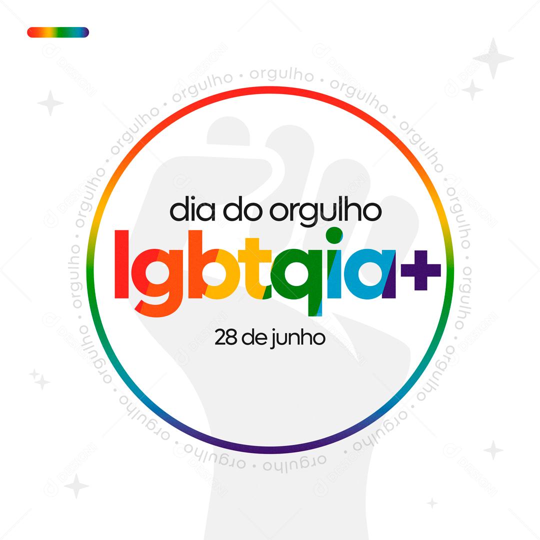 Dia Do Orgulho LGBTQIA+ 28 De Junho Social Media PSD Editável