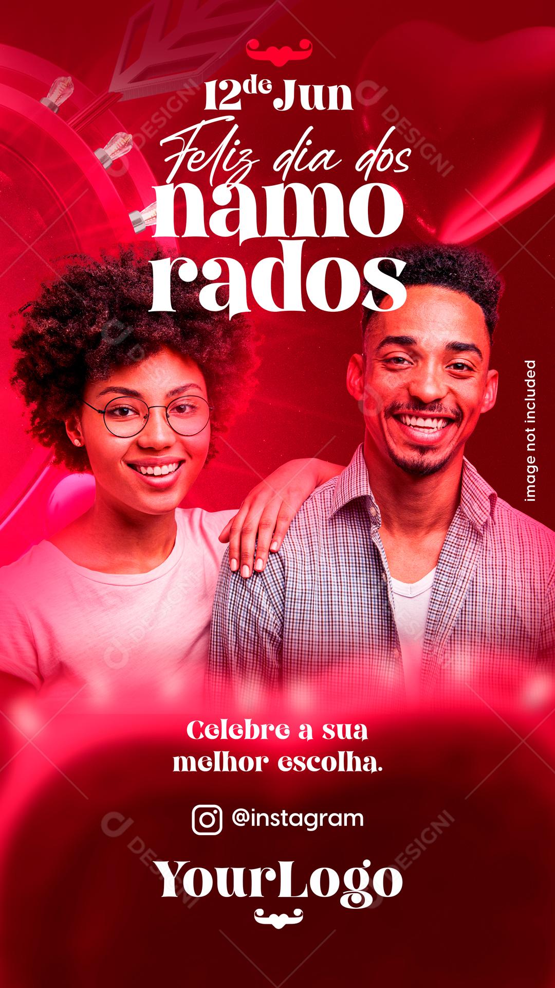 Dia Dos Namorados Data Comemorativa 12 De Junho Social Media PSD Editável