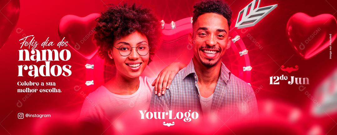 Dia Dos Namorados Data Comemorativa 12 De Junho Social Media PSD Editável