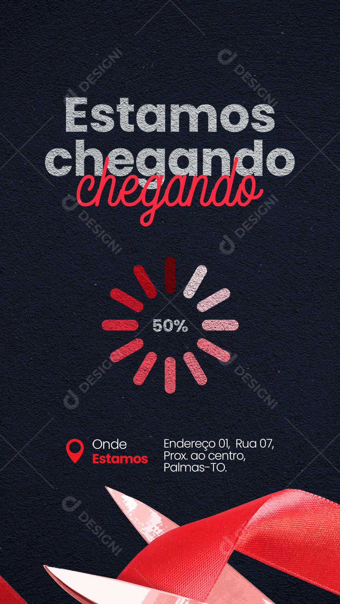 Post Inauguração Bar Distribuidora Restaurante Social Media PSD Editável