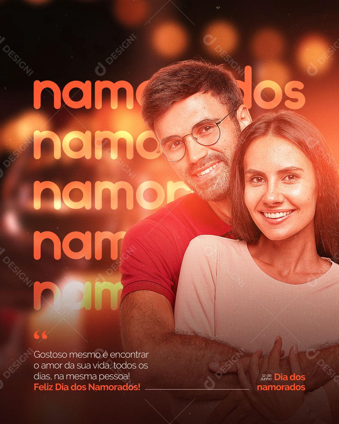 Dia Dos Namorados Um Amor Para Todos Os Momentos Social Media PSD Editável