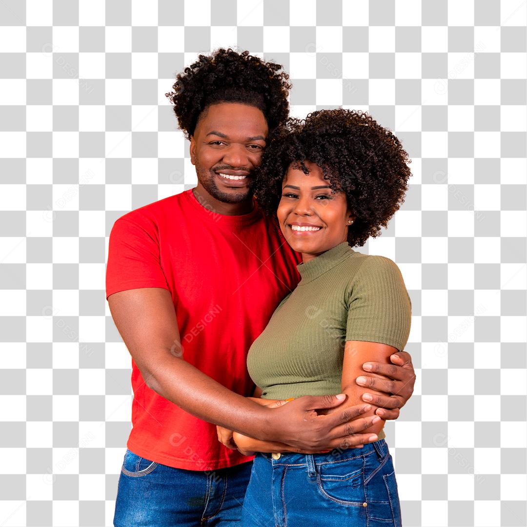 Lindo casal de namorados se abraçando