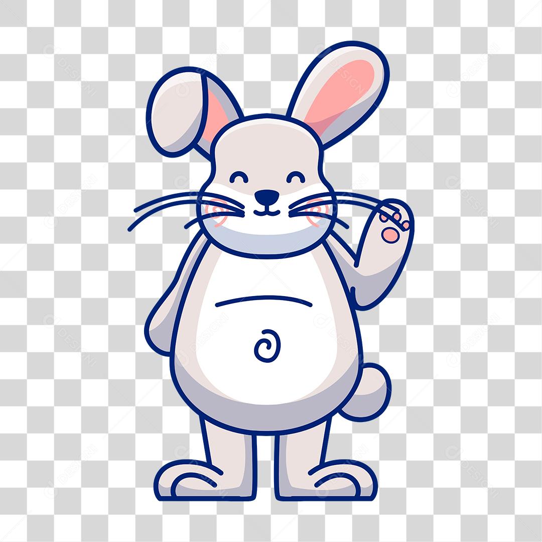 Desenho de coelho PNG Transparente