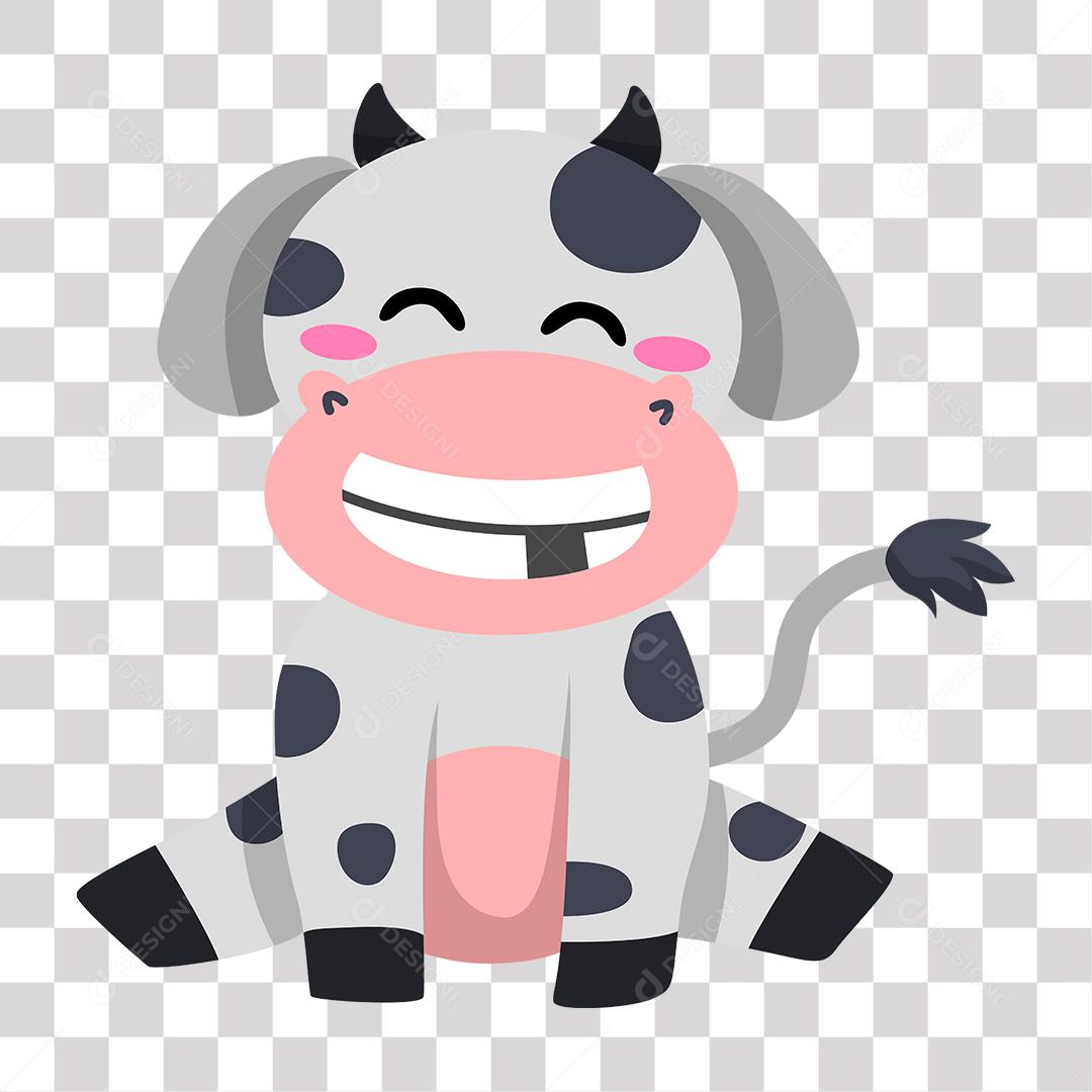 Desenho de Vaca filhote