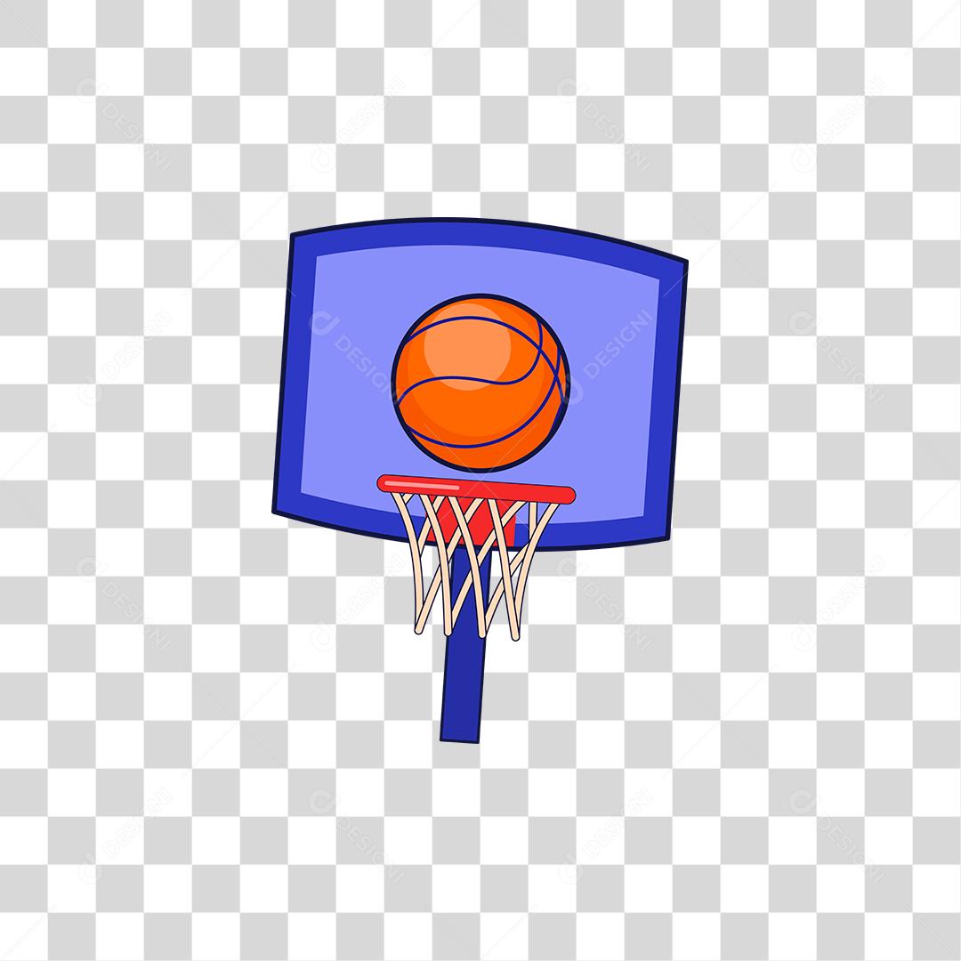 Desenho de bola basquete esportes jogos