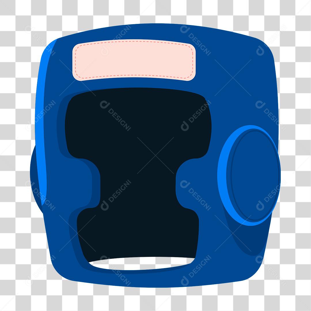 Desenho de Capacete de boxe