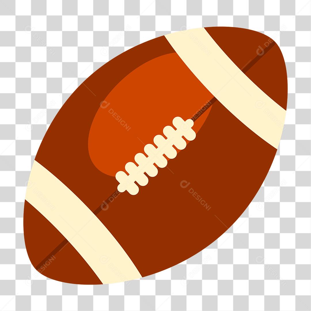 Desenho de bola futebol americano esportes