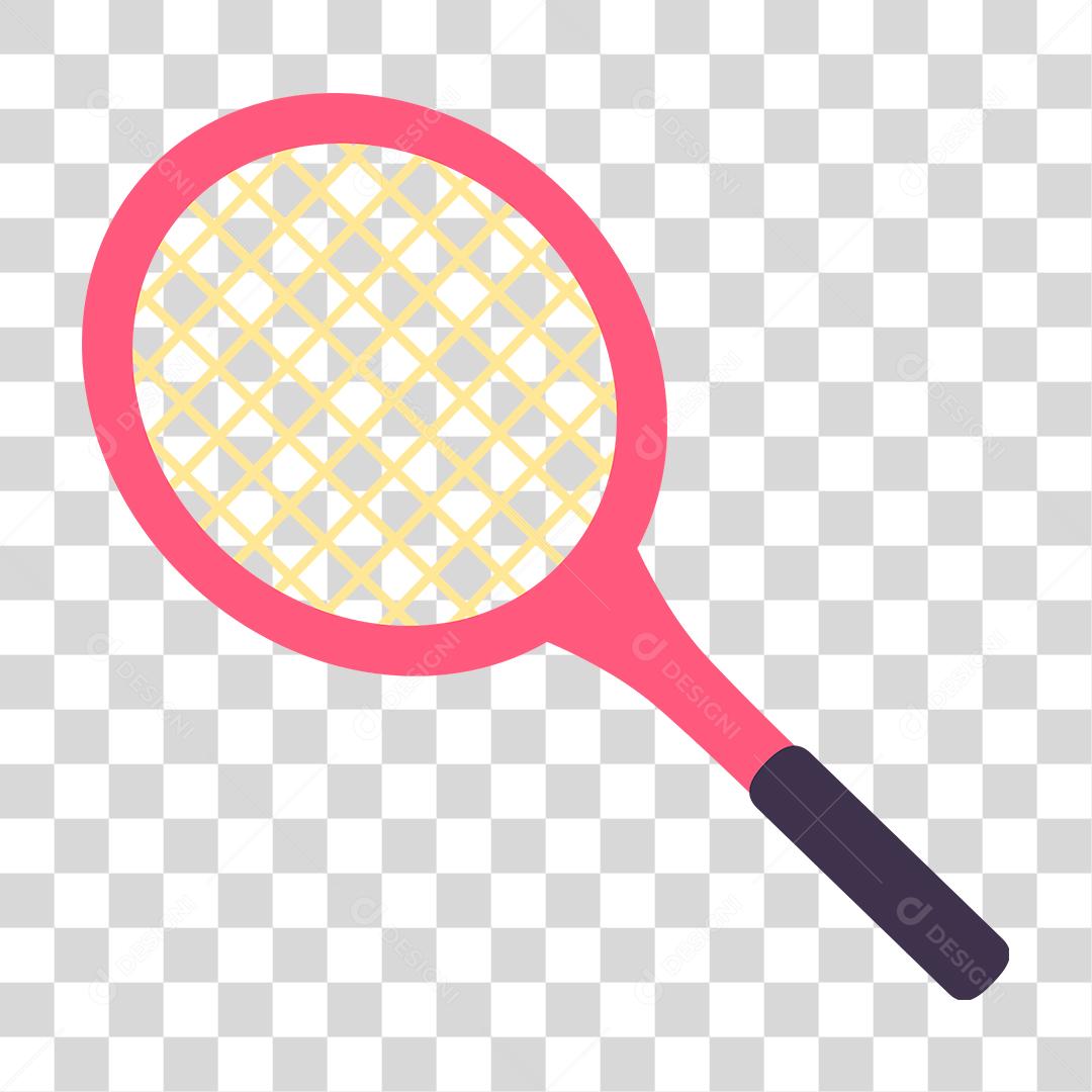 Desenho de raquete tênis