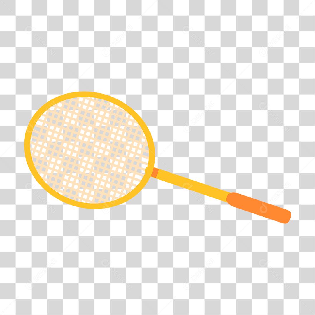 Desenho de raquete tênis