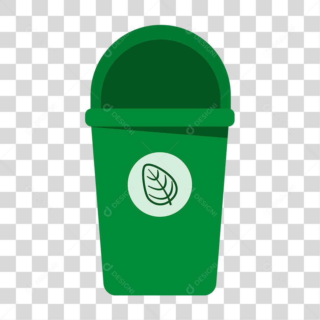 Desenho de sexto de lixo