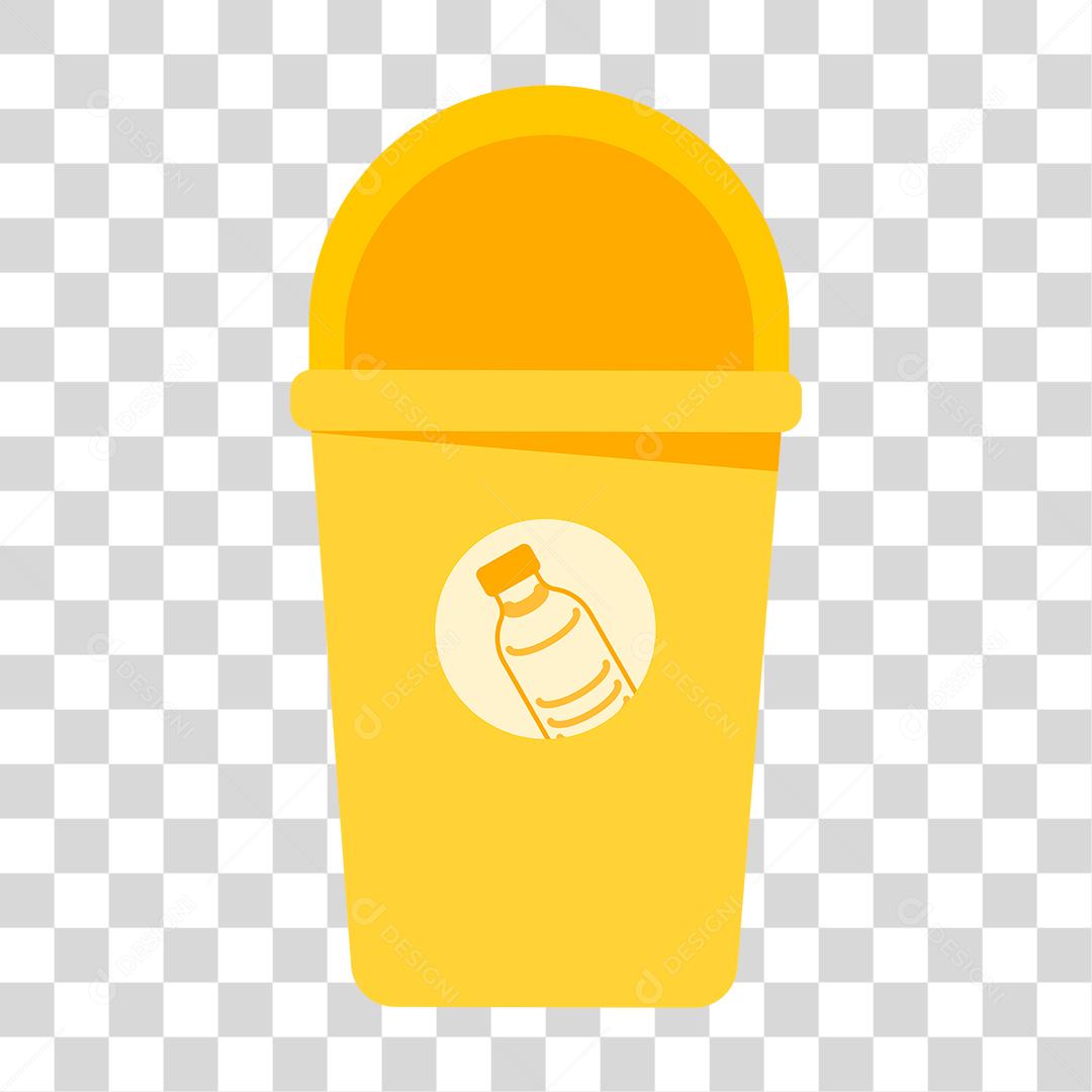 Desenho de sexto de lixo