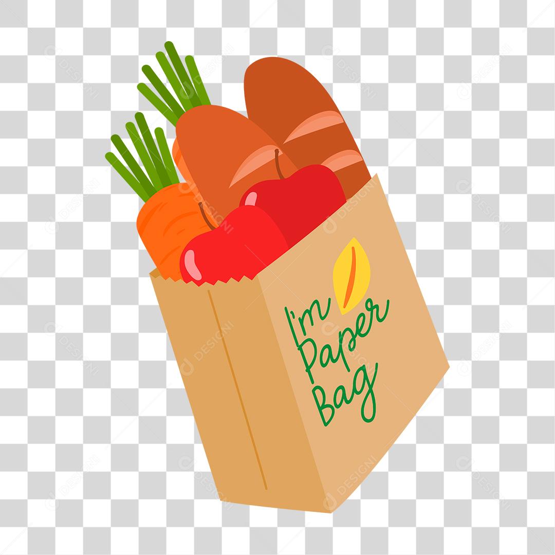 Desenho de sexto de lixo