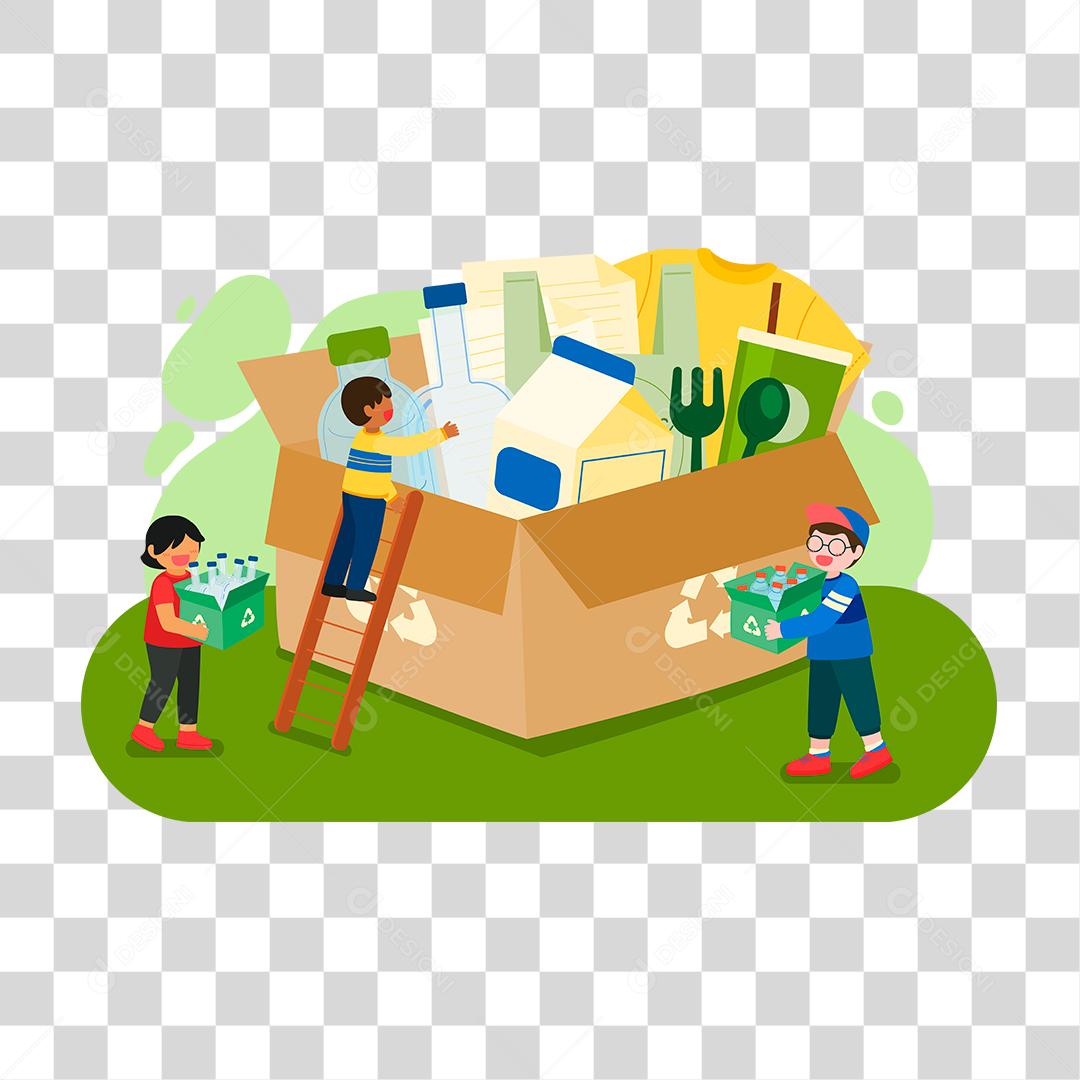 Desenho de pessoas Conceito trabalhando em grupos