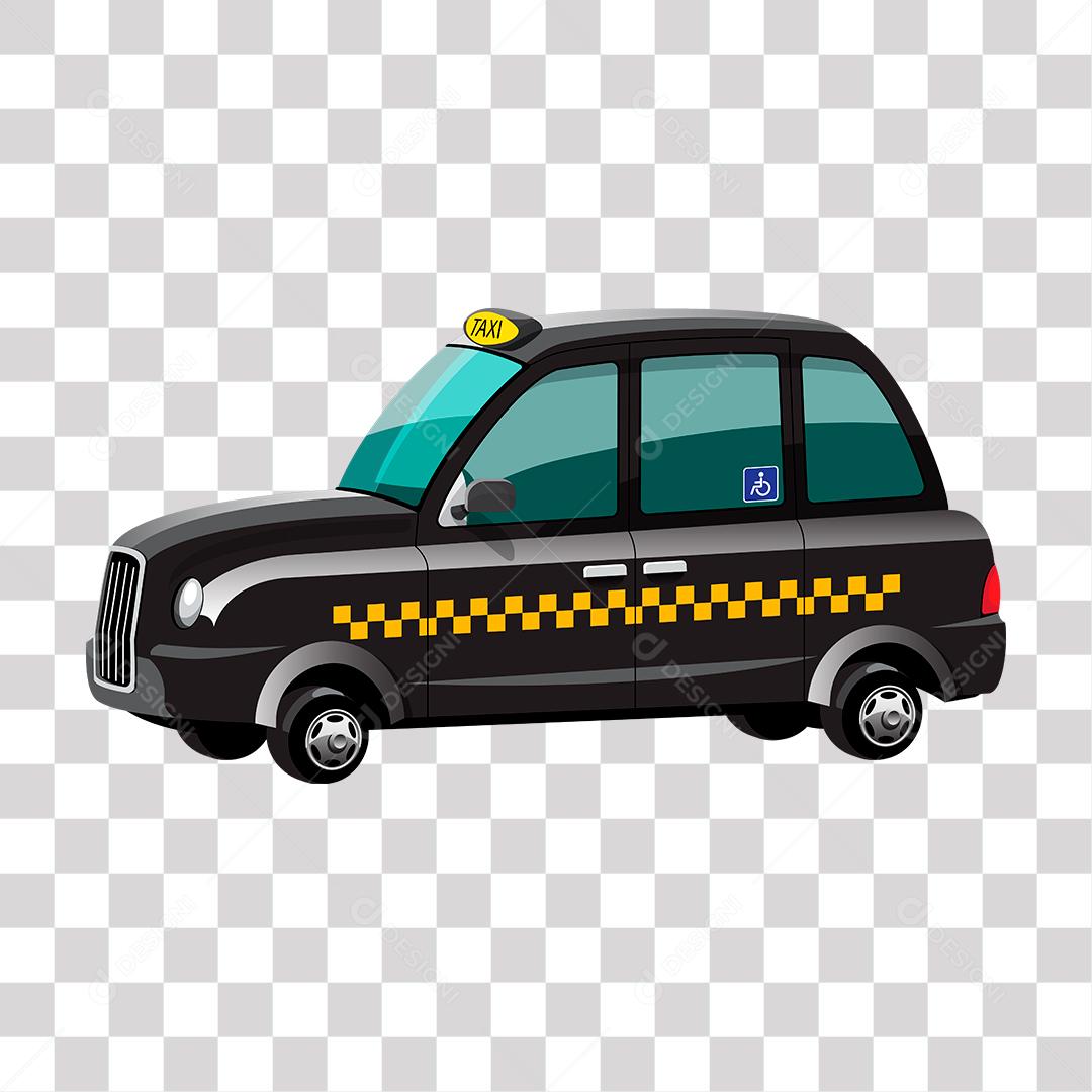 desenho de taxe preto de faixas pretas