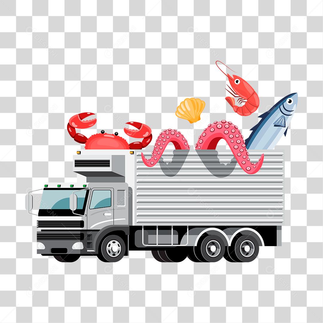 Desenho de carro entregas