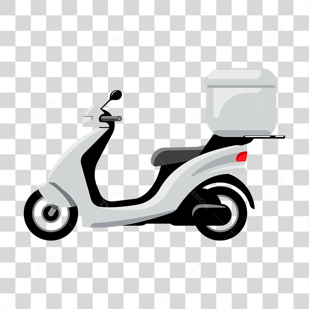 Desenho de motoboy entregas