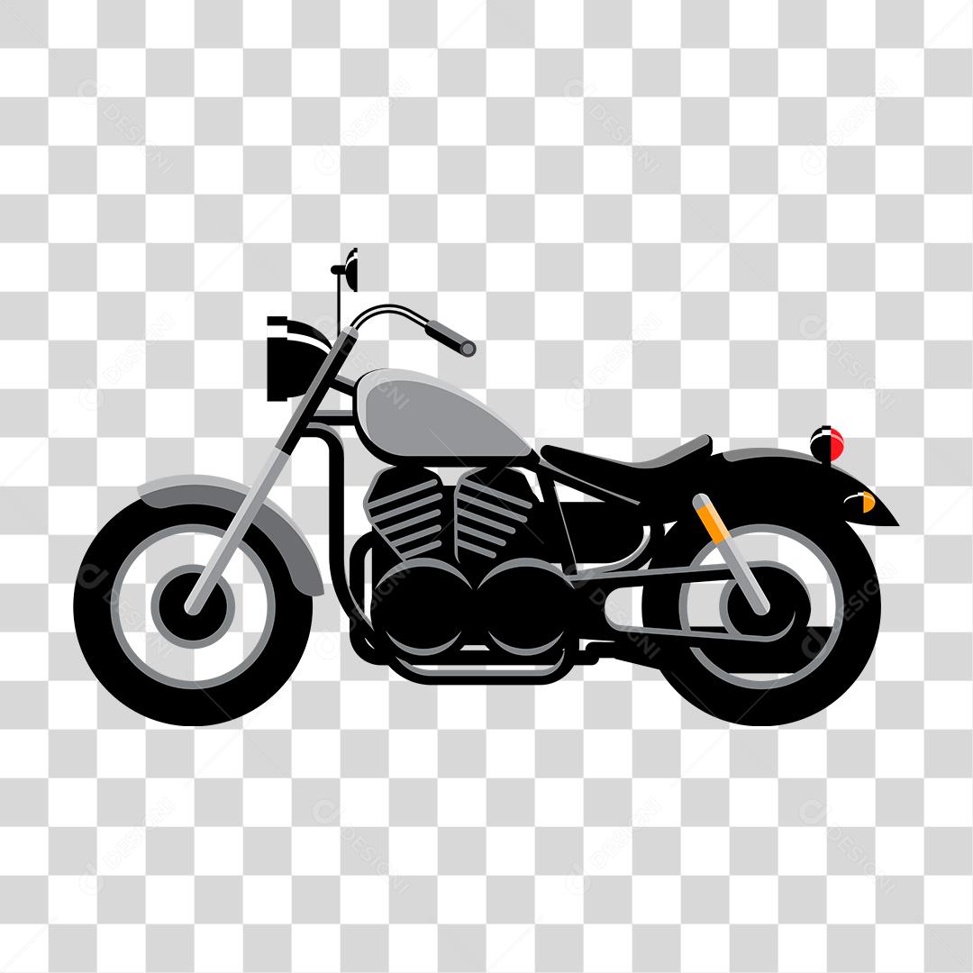 Desenho de moto automovel