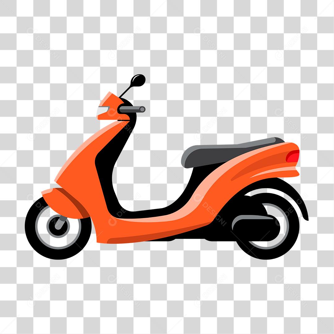 Desenho de moto automovel