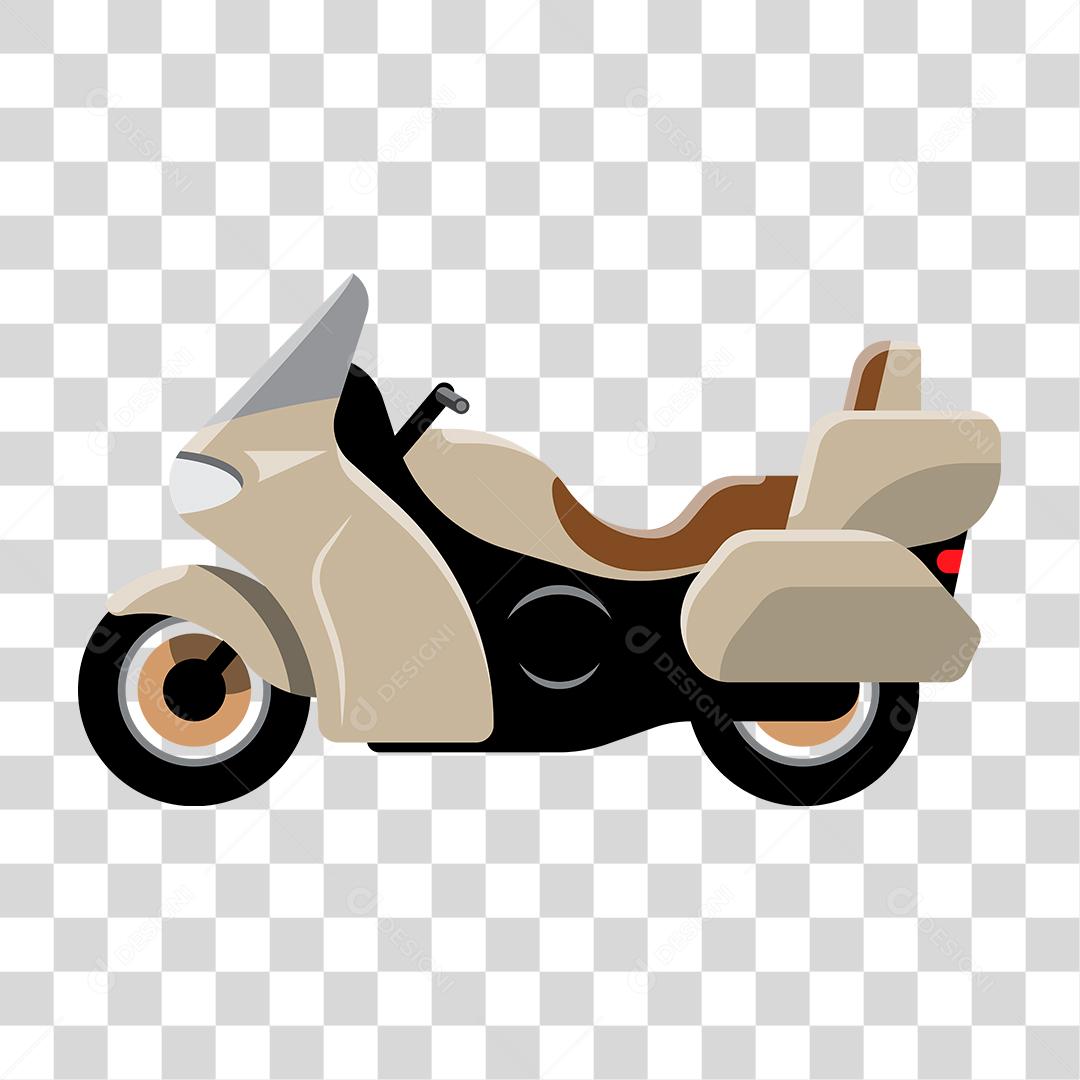Desenho de moto automovel