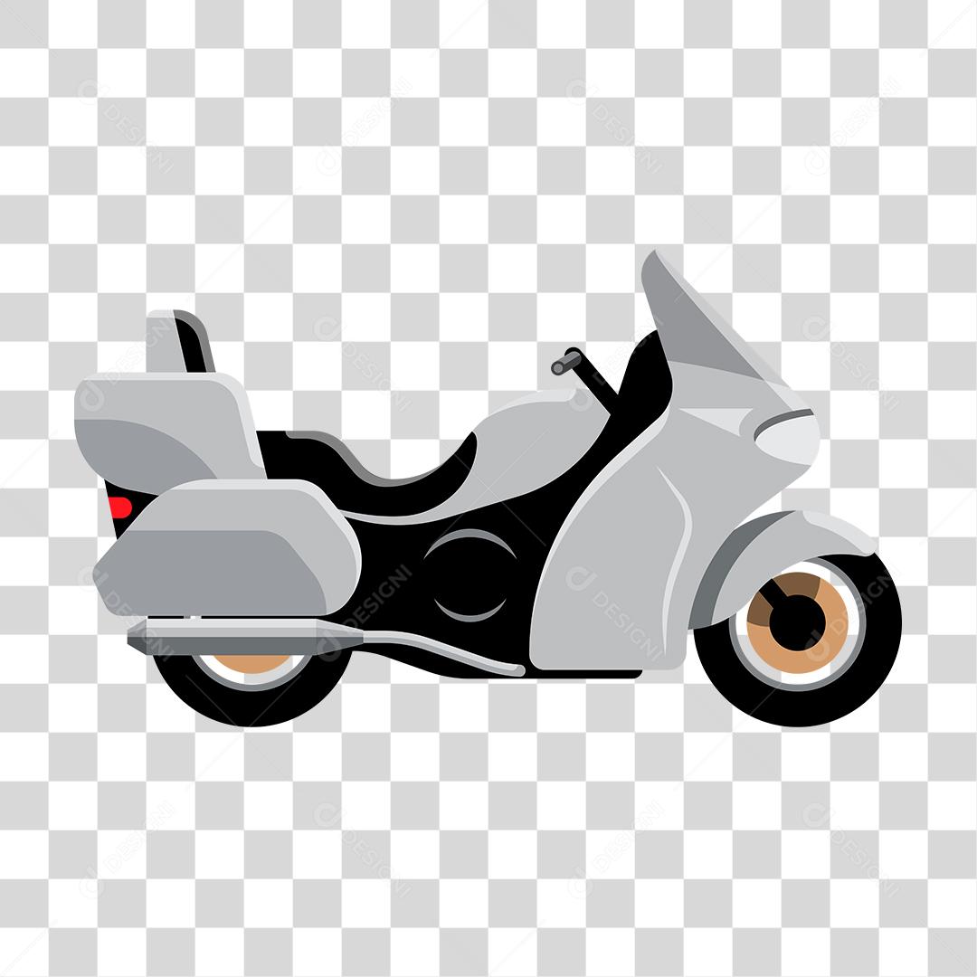 Desenho de moto automovel