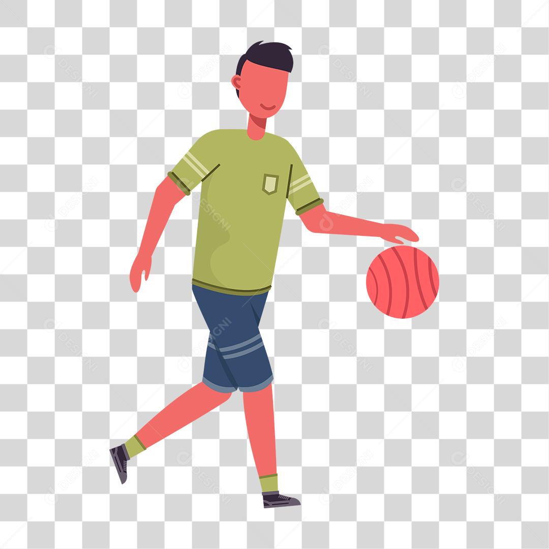 Desenho de um homem representando as profissões