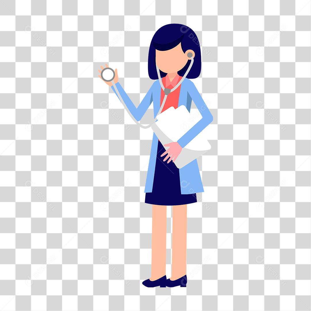 Desenho de enfermeira