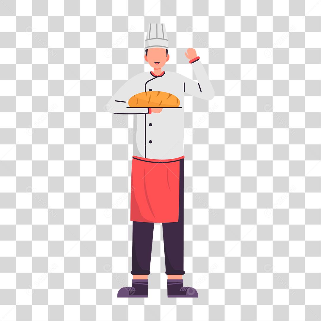 Food chef cartoon
