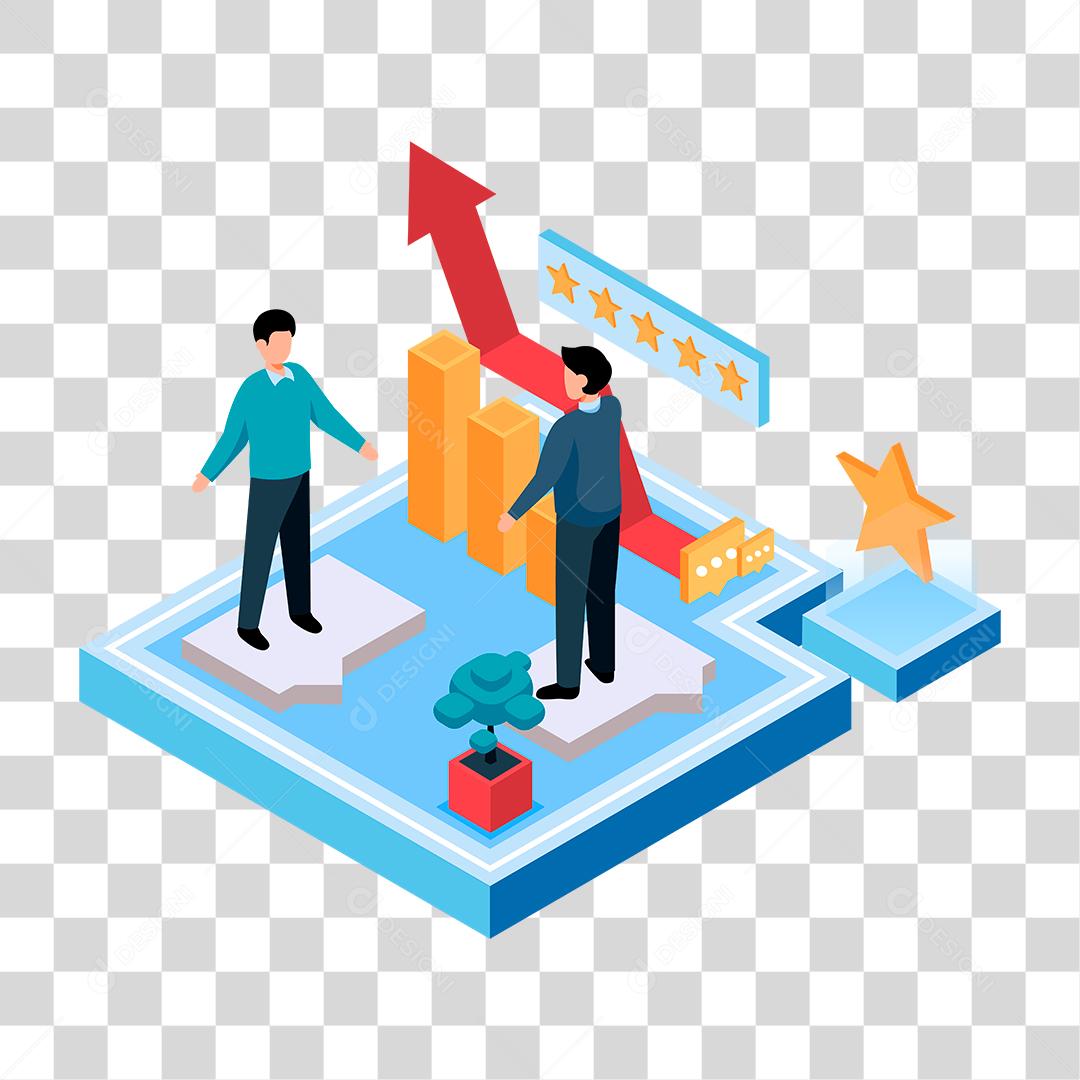 Desenho de homem reunião empresa dinheiro