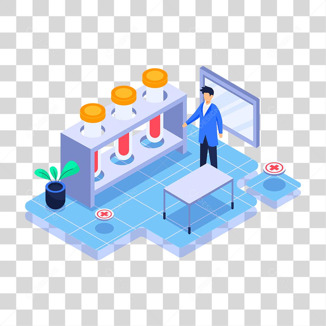 Desenho de cientistas