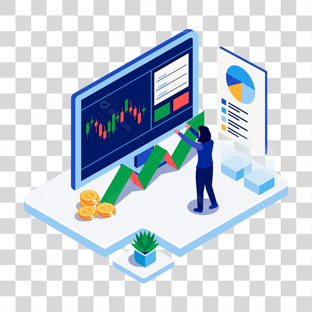 Desenho de homem empresário