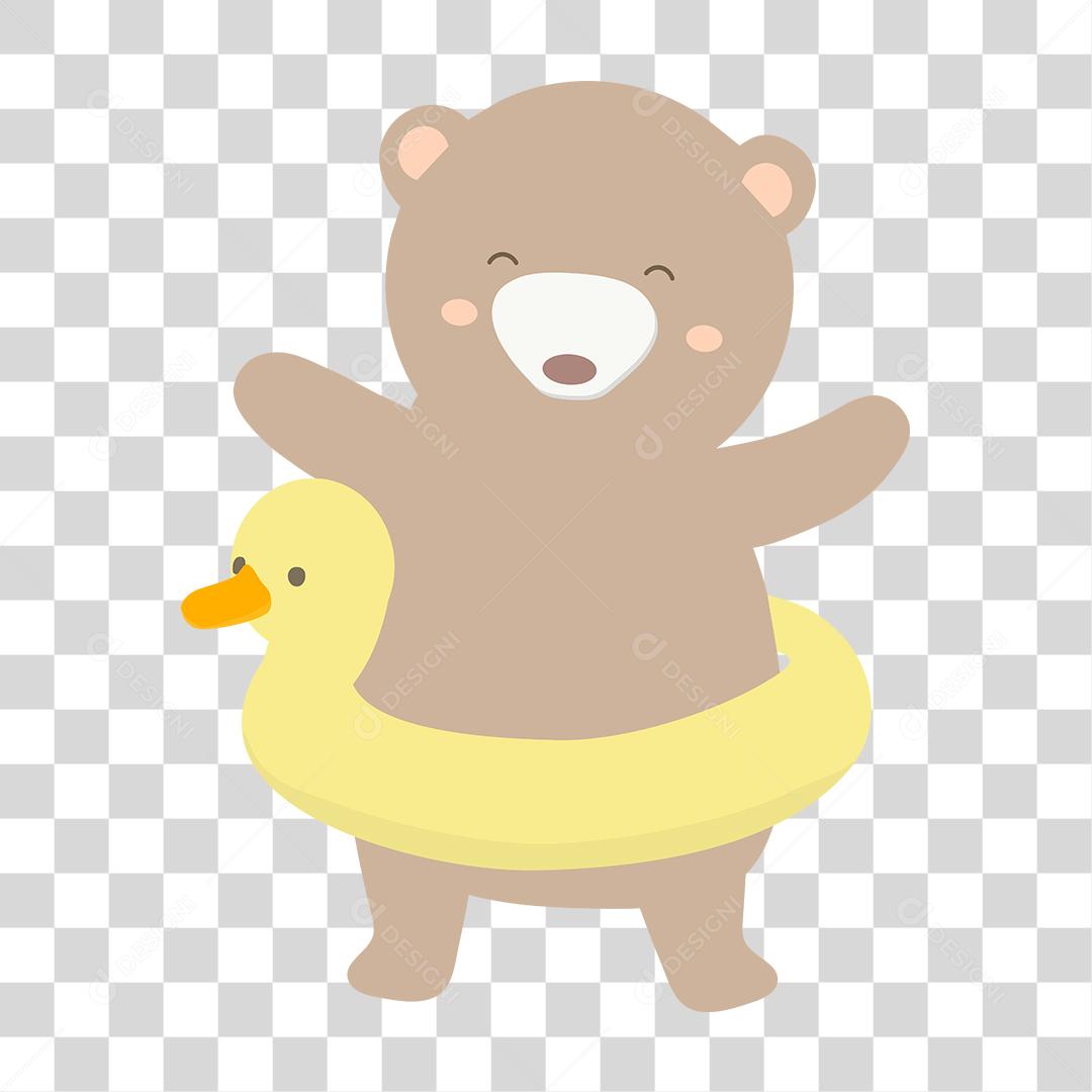 Desenho de animais fofinhos e felizes