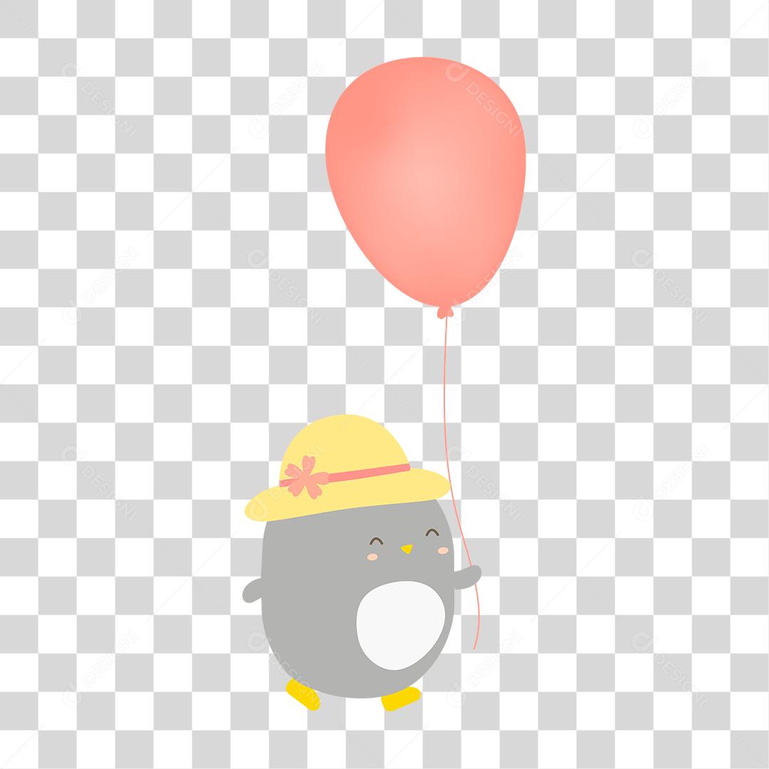 Desenho de animais fofinhos e felizes brincando