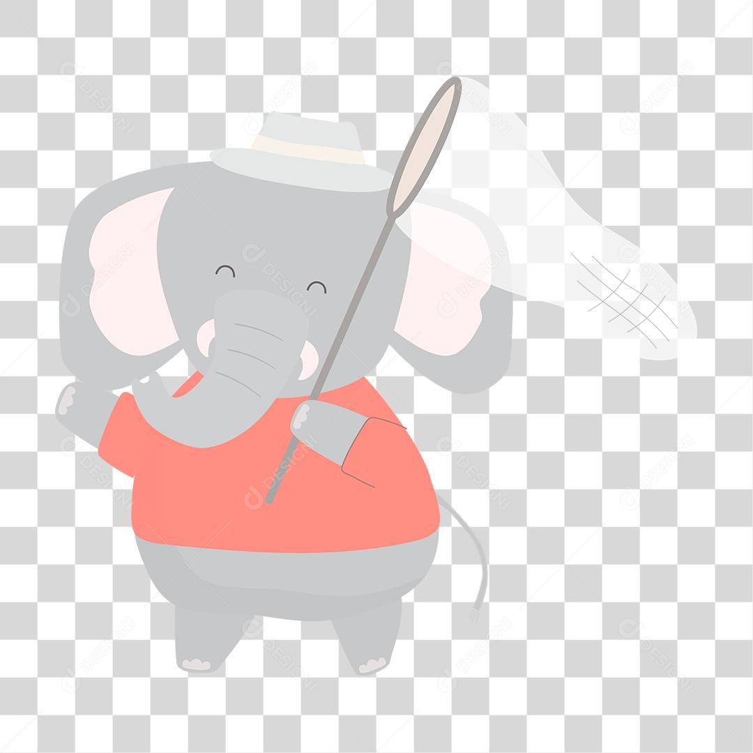 Desenho de animais fofinhos e felizes