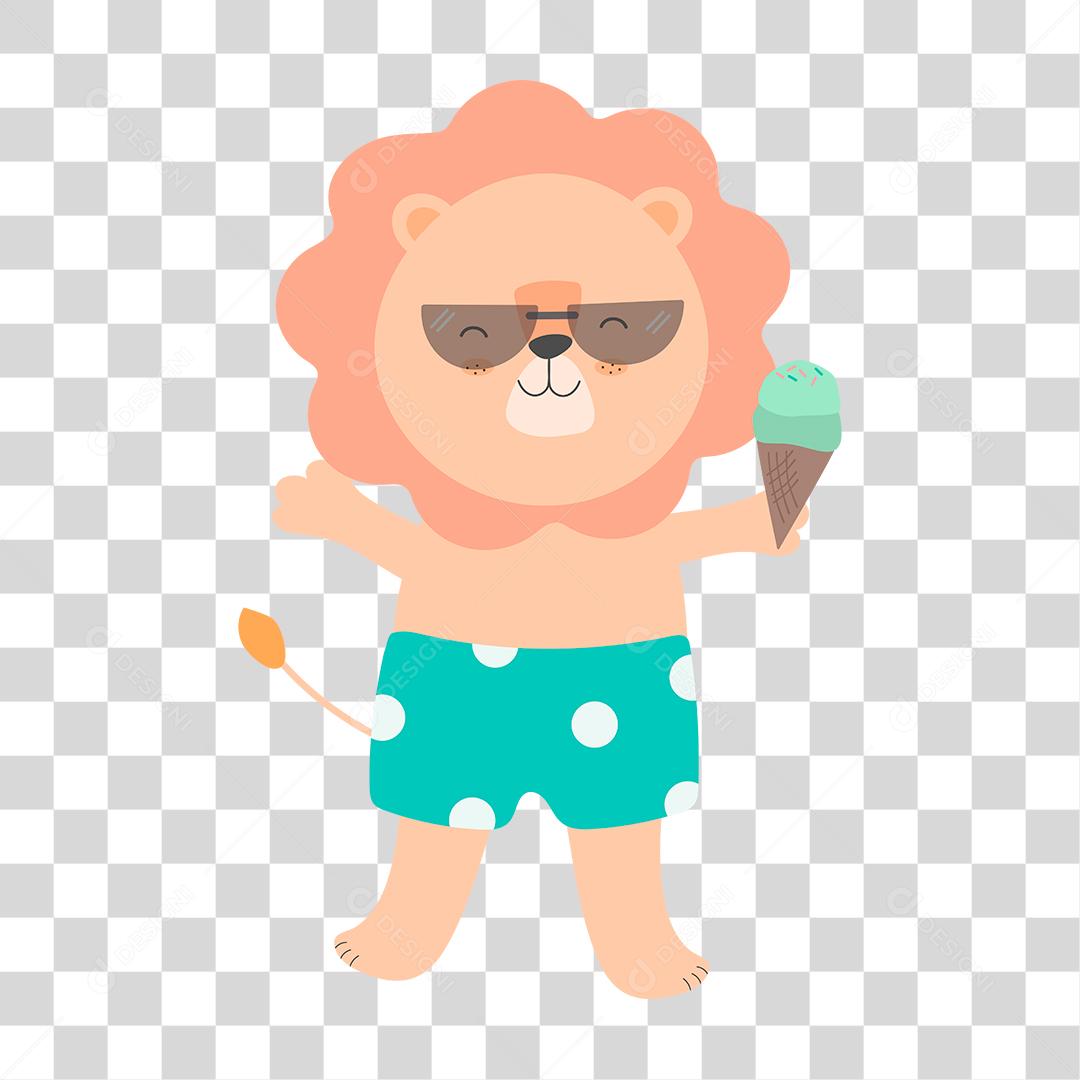 Desenho de animais fofinhos e felizes