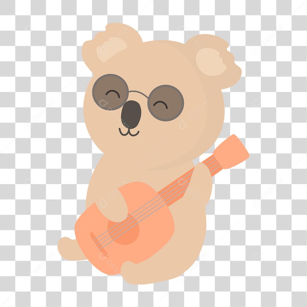 Desenho de animais fofinhos e felizes