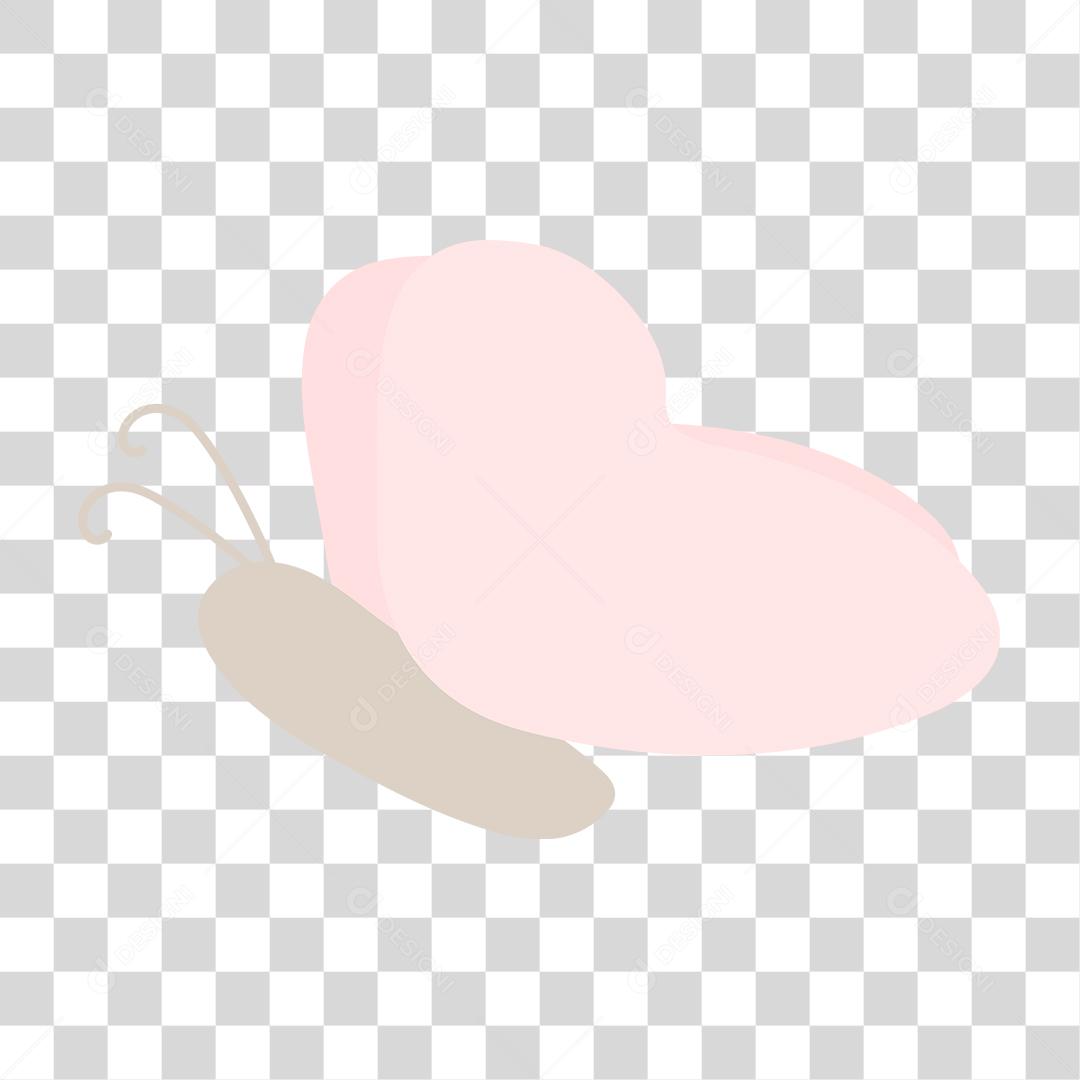 Desenho de uma borboleta