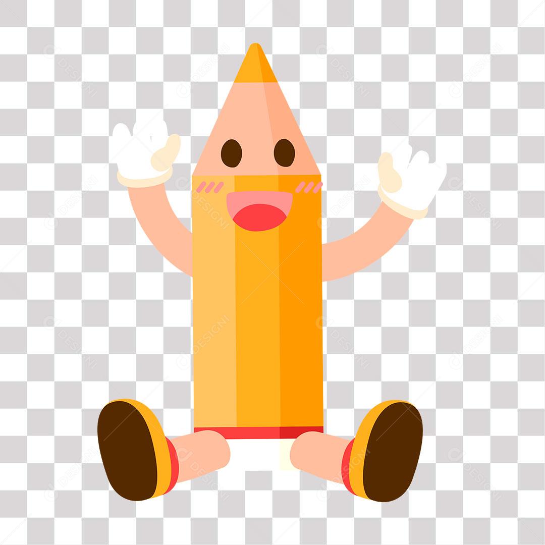 desenho de lápis animado png de imagem transparente