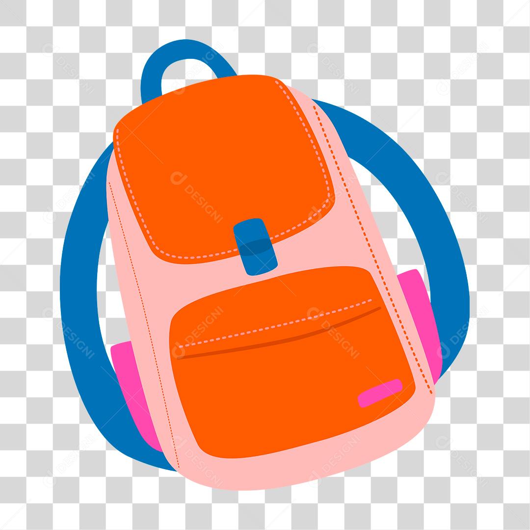 Desenho de mochila