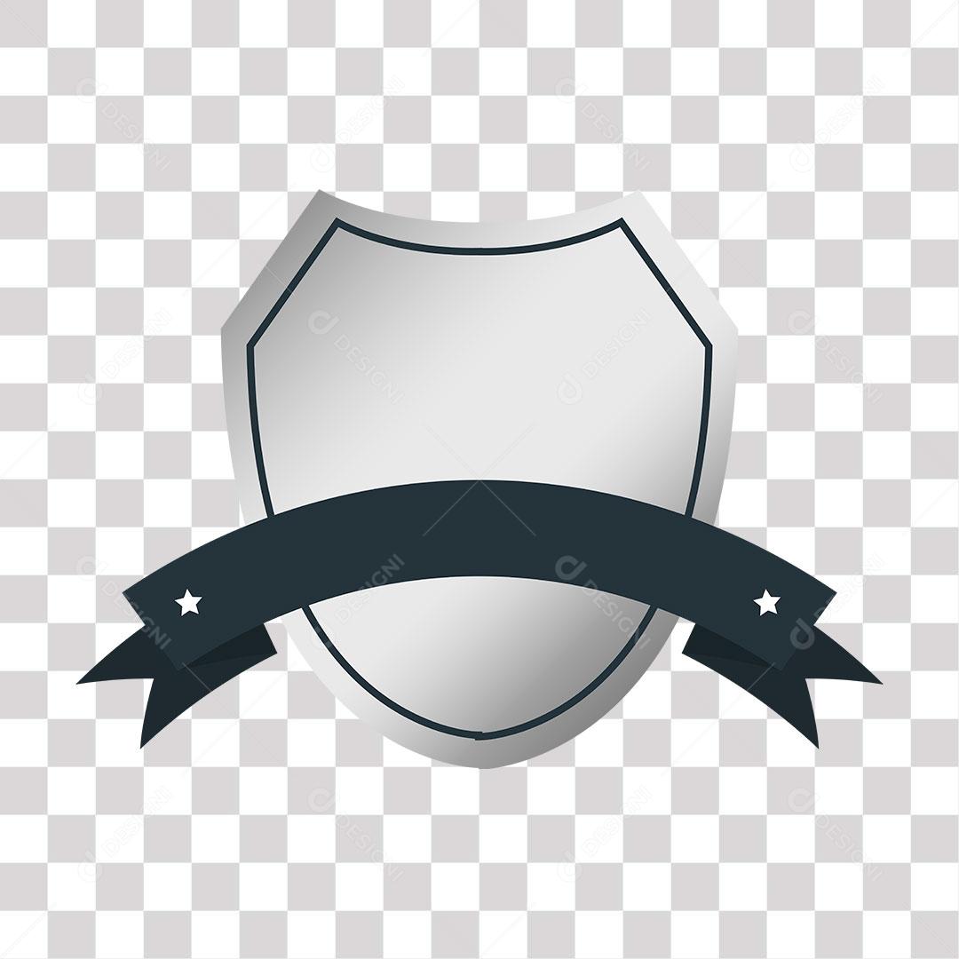 desenho de brasão em forma  de escudo png transparente