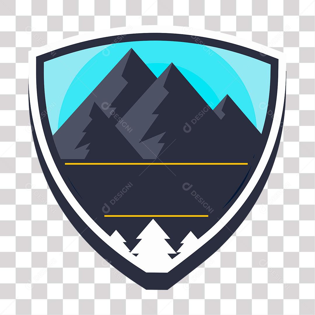 desenho de brasão de escudo em png de imagem transparente
