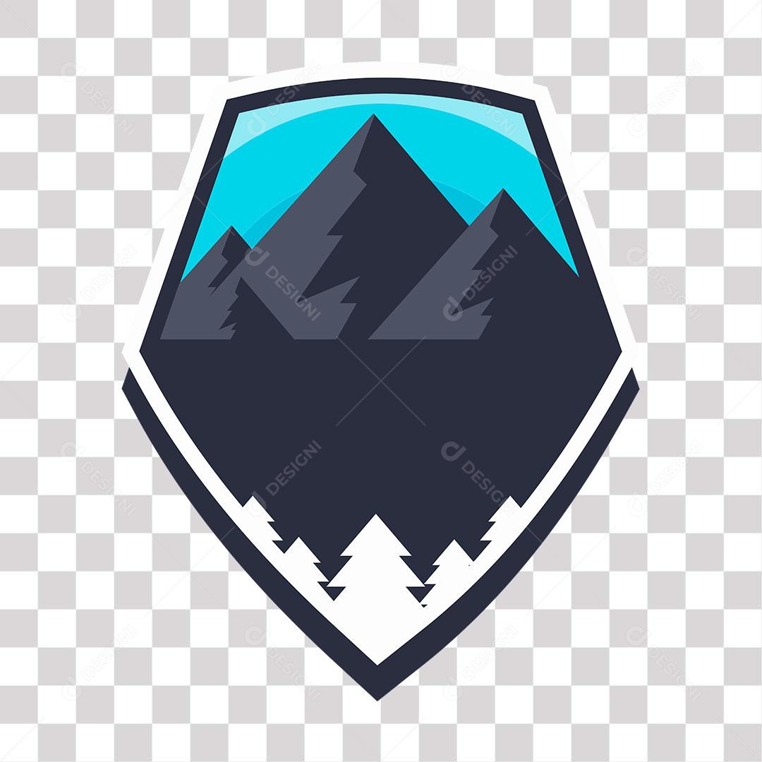 desenho de brasão de escudo em png de imagem transparente
