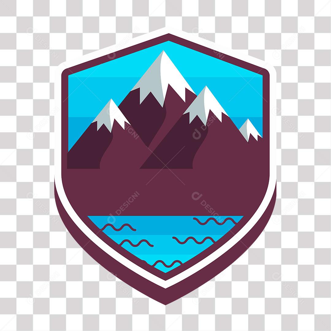 desenho de brasão de  escudo em png de imagem transparente