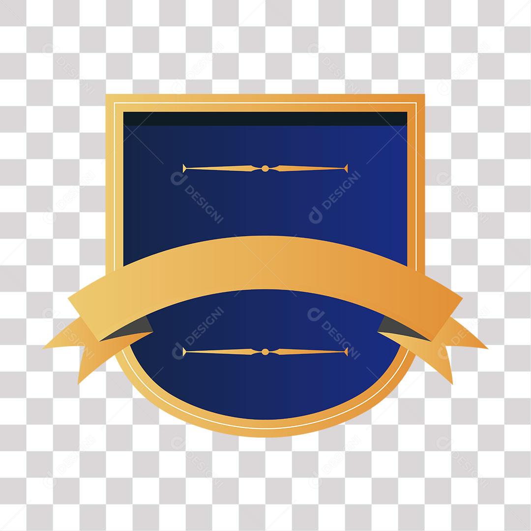 desenho de brasão em forma de escudo