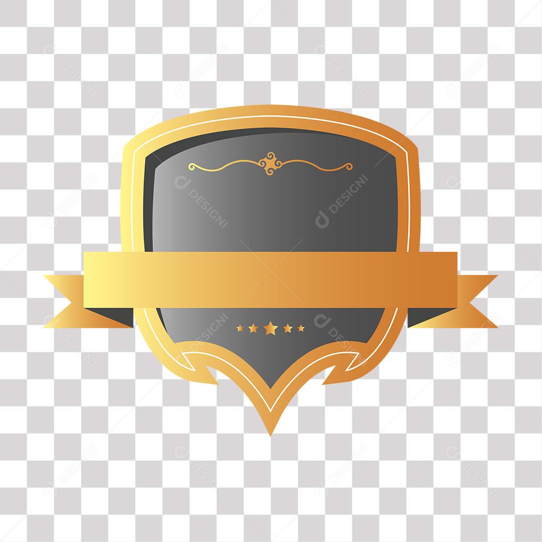 desenho de brasão de escudo en png de imagem transparente