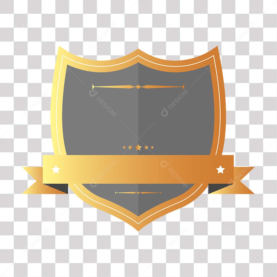 desenho de brasão de escudo em png de imagem transparente