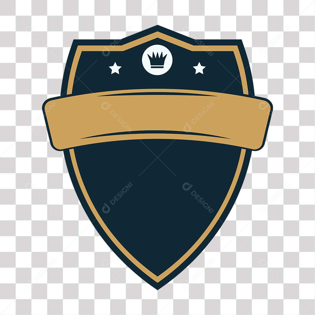 desenho de brasão de escudo em png de imagem transparente