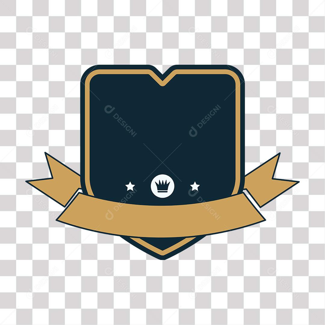 desenho de brasão em forma de escudo png de imagem transparente